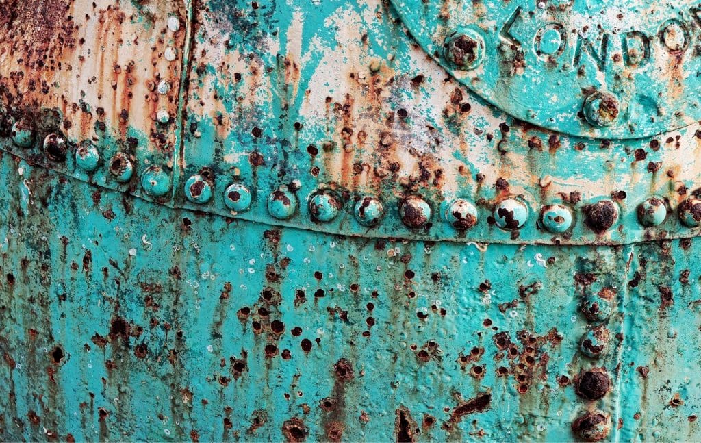 Leak Caused by Corrosion on Tank