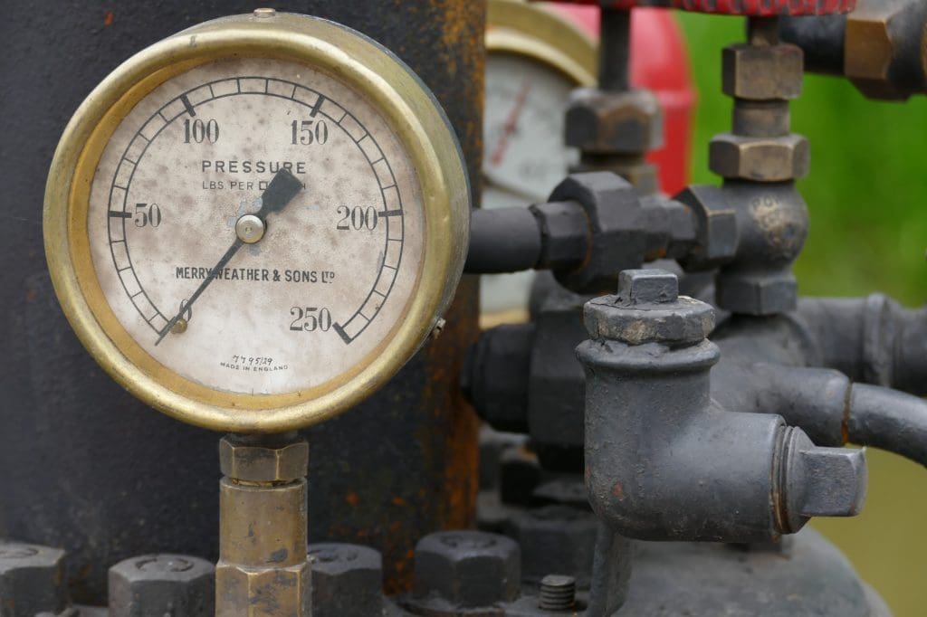 Gas Line Pipe With Dial