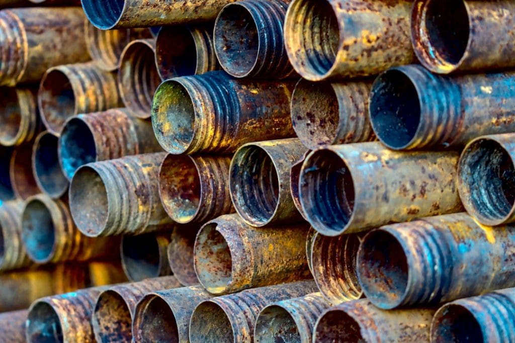 Pipes With Pipe Corrosion Needing Composite Repairs Services for Industrial Applications