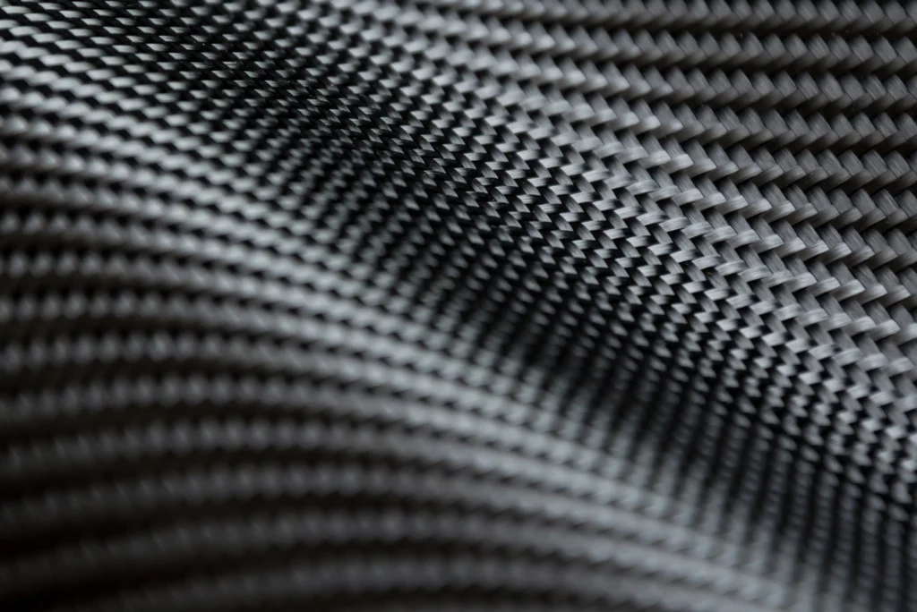 close up of carbon fiber composite pipe wrap repair