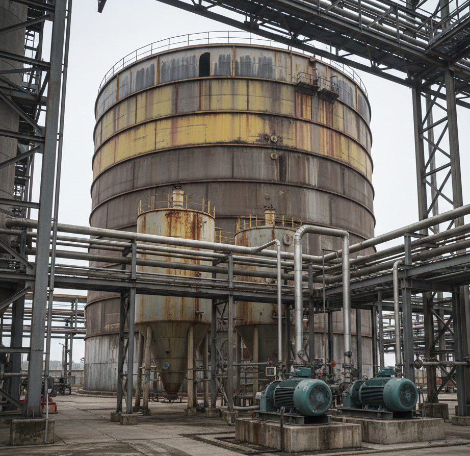 Chemical storage tank interior lining system
