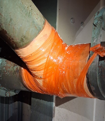 Industrial facility piping and roof drain leak mitigation